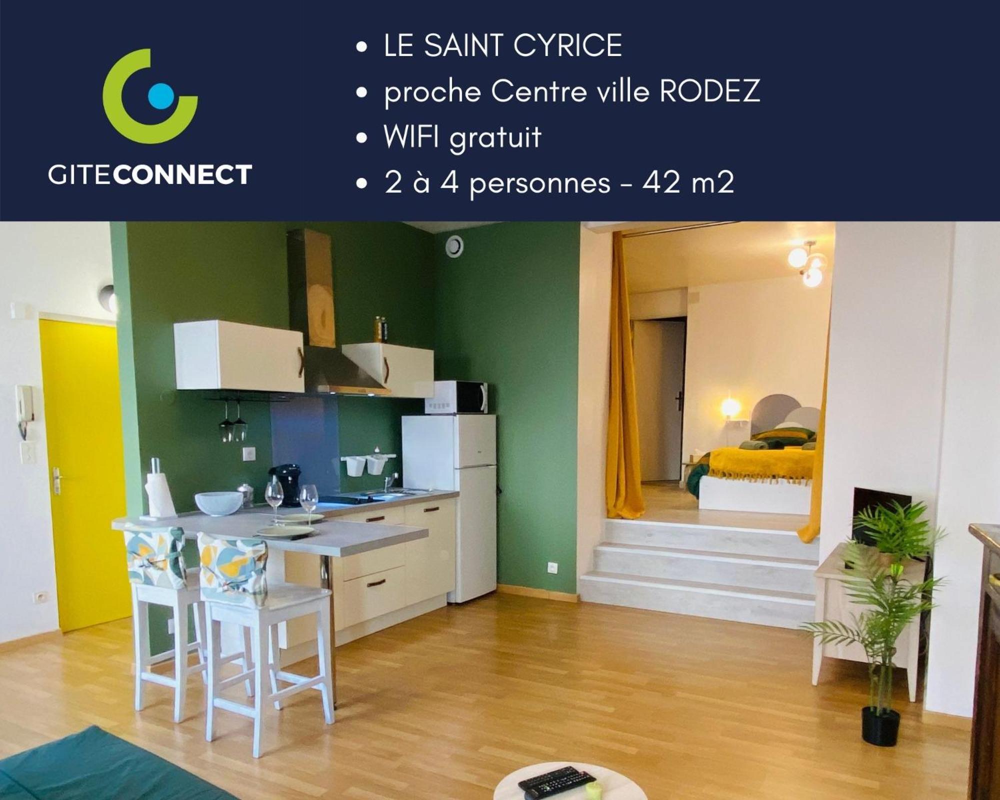 Le Saint Cyrice Apartment Rodez Exterior photo
